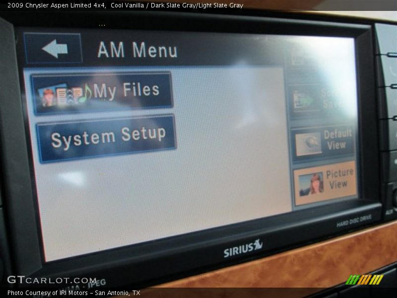 Cool Vanilla / Dark Slate Gray/Light Slate Gray 2009 Chrysler Aspen Limited 4x4