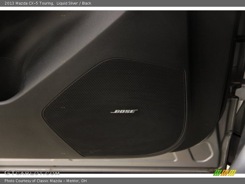 Liquid Silver / Black 2013 Mazda CX-5 Touring