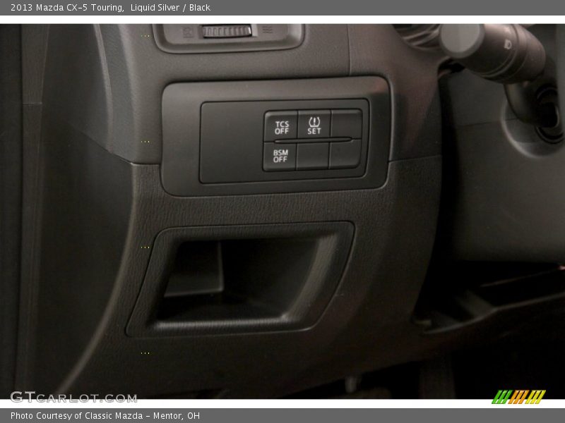 Liquid Silver / Black 2013 Mazda CX-5 Touring