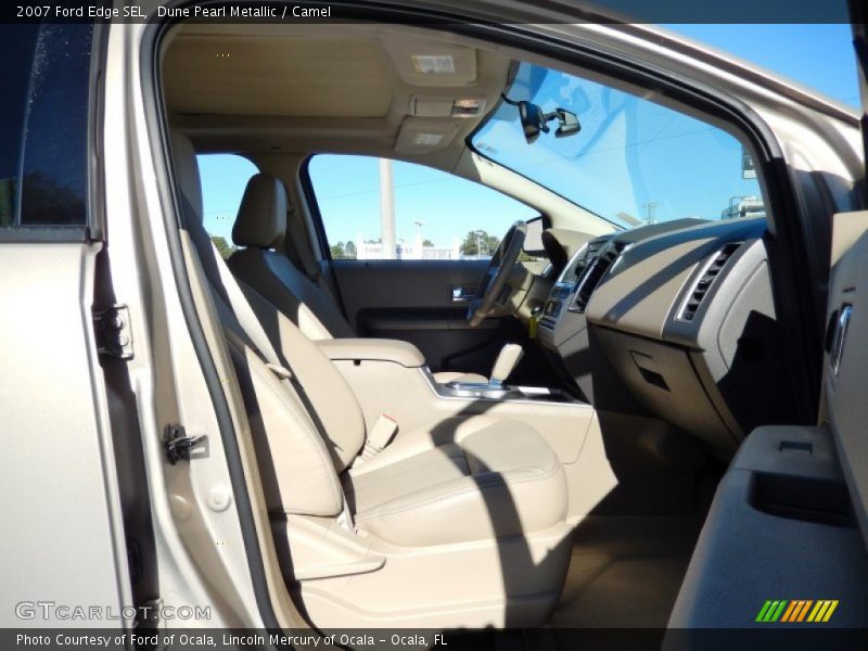 Dune Pearl Metallic / Camel 2007 Ford Edge SEL