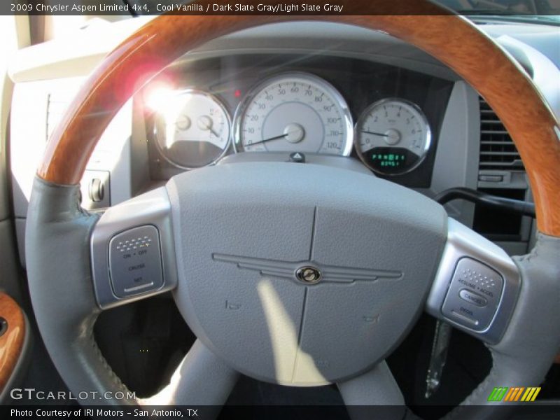 Cool Vanilla / Dark Slate Gray/Light Slate Gray 2009 Chrysler Aspen Limited 4x4