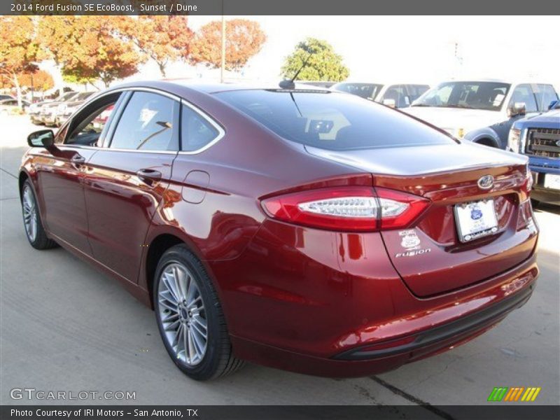 Sunset / Dune 2014 Ford Fusion SE EcoBoost