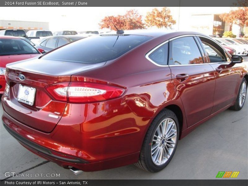 Sunset / Dune 2014 Ford Fusion SE EcoBoost