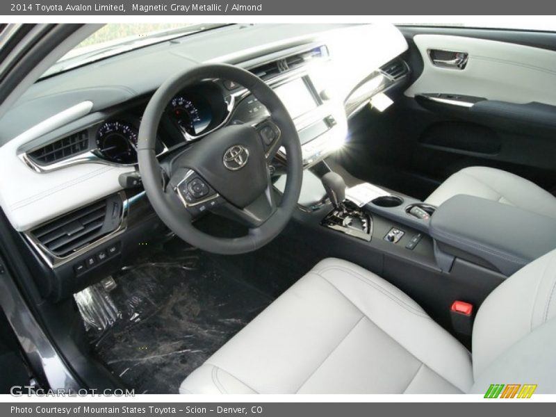 Magnetic Gray Metallic / Almond 2014 Toyota Avalon Limited