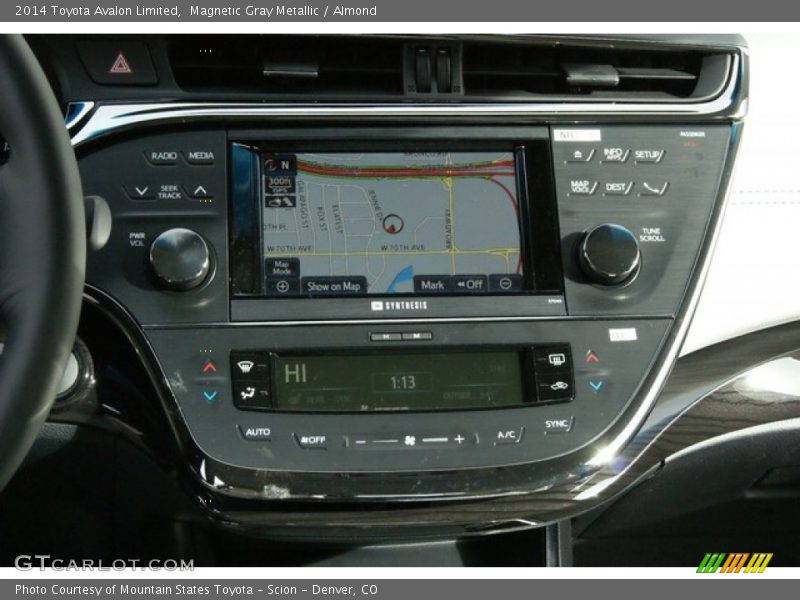 Magnetic Gray Metallic / Almond 2014 Toyota Avalon Limited