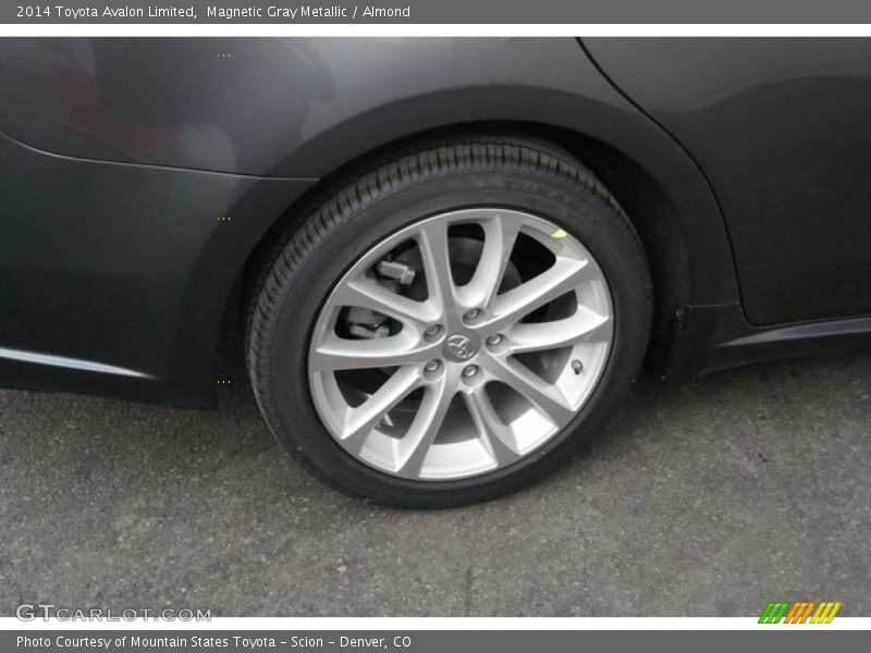 Magnetic Gray Metallic / Almond 2014 Toyota Avalon Limited