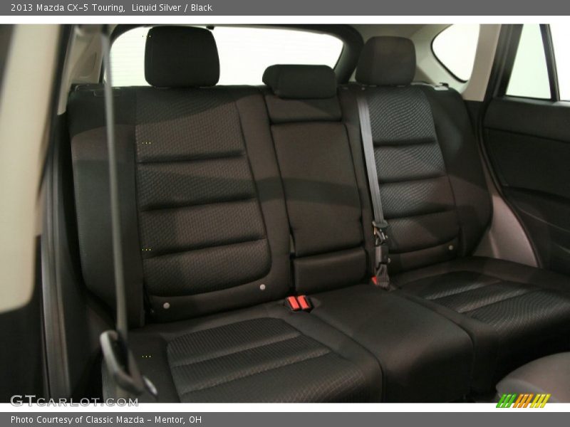 Liquid Silver / Black 2013 Mazda CX-5 Touring
