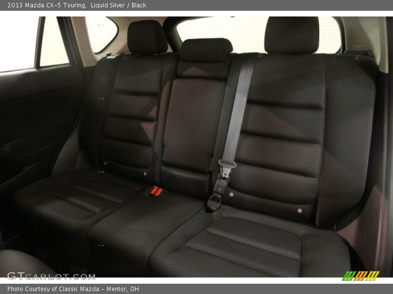 Liquid Silver / Black 2013 Mazda CX-5 Touring