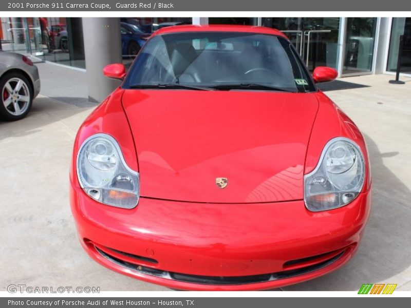 Guards Red / Black 2001 Porsche 911 Carrera Coupe