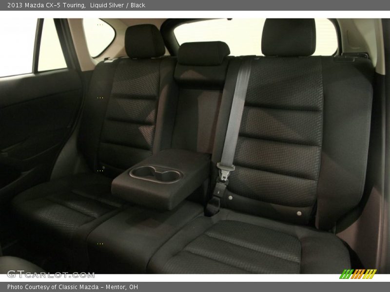 Liquid Silver / Black 2013 Mazda CX-5 Touring
