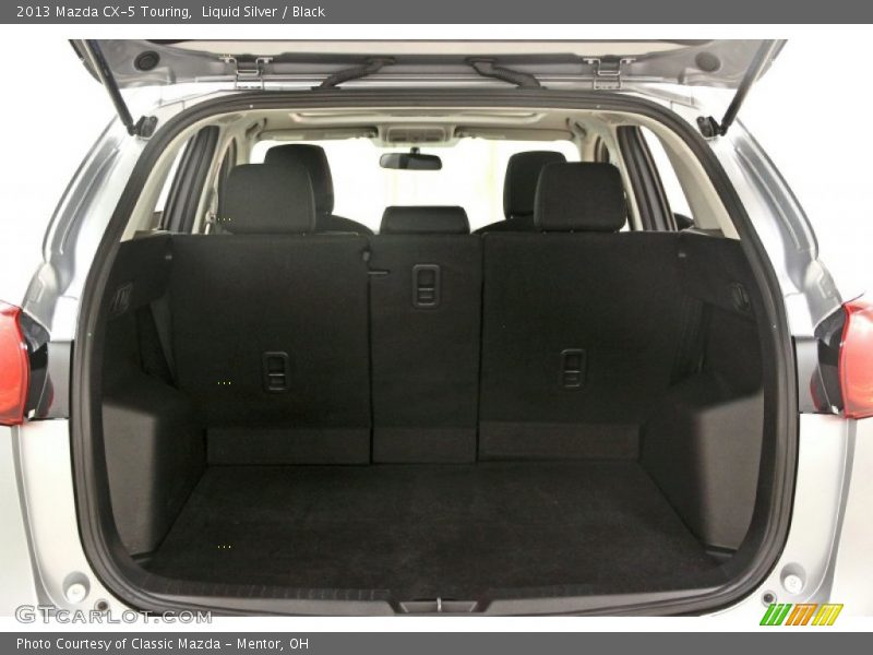 Liquid Silver / Black 2013 Mazda CX-5 Touring