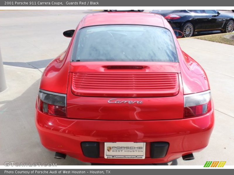 Guards Red / Black 2001 Porsche 911 Carrera Coupe