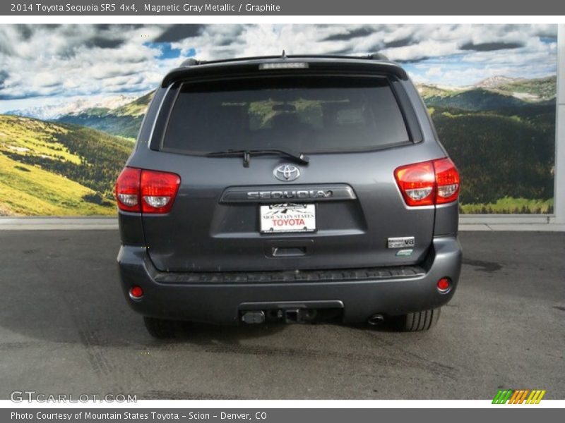 Magnetic Gray Metallic / Graphite 2014 Toyota Sequoia SR5 4x4