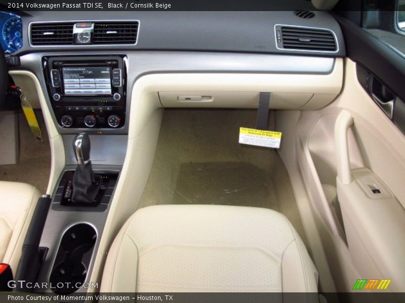 Black / Cornsilk Beige 2014 Volkswagen Passat TDI SE