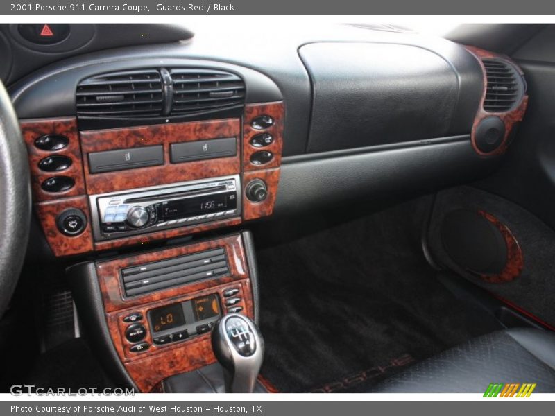 Guards Red / Black 2001 Porsche 911 Carrera Coupe