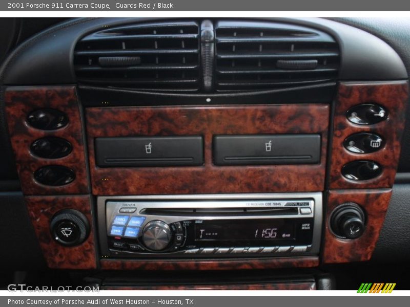 Guards Red / Black 2001 Porsche 911 Carrera Coupe