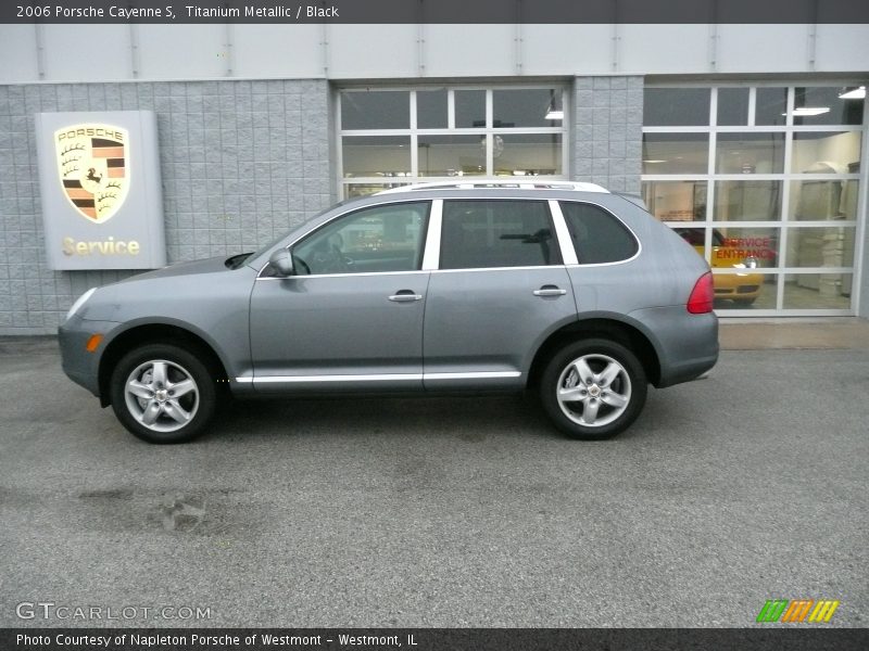 Titanium Metallic / Black 2006 Porsche Cayenne S