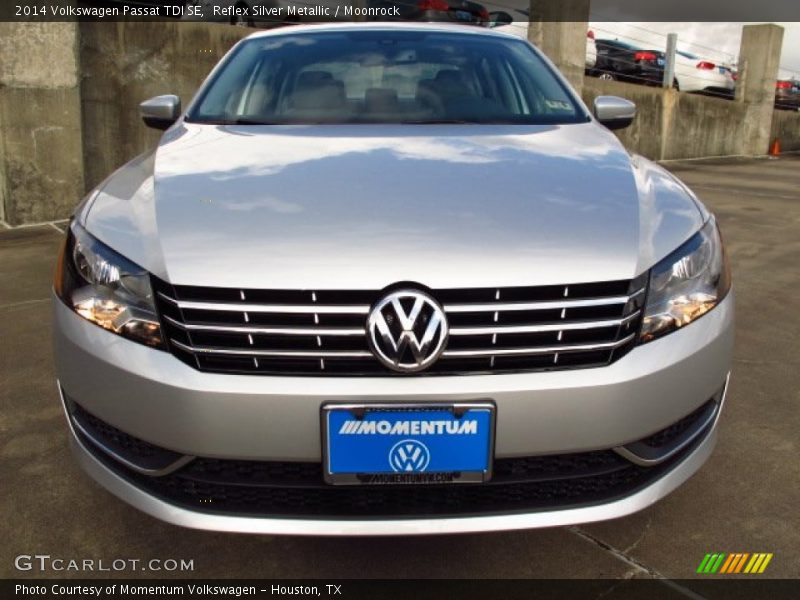 Reflex Silver Metallic / Moonrock 2014 Volkswagen Passat TDI SE