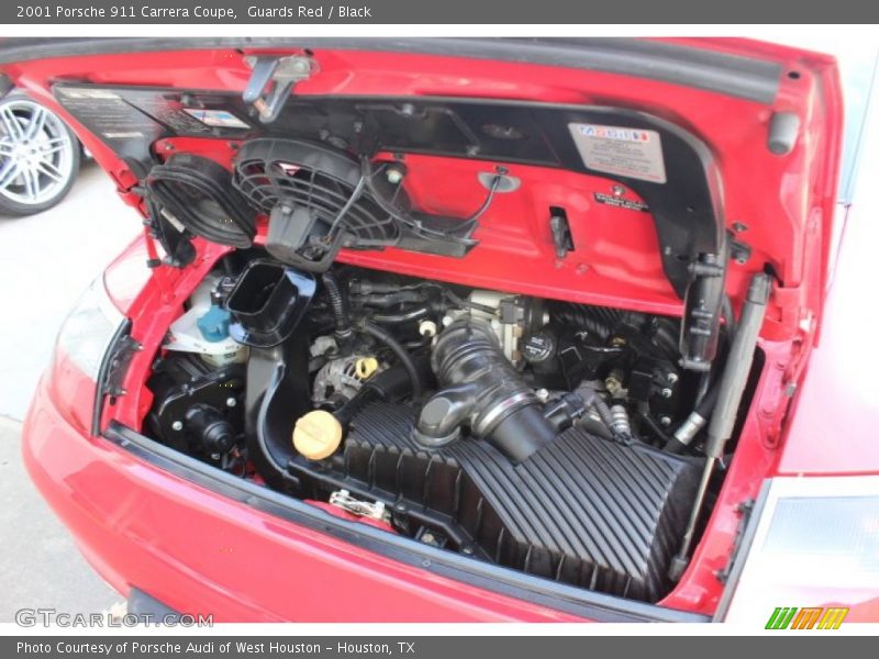 Guards Red / Black 2001 Porsche 911 Carrera Coupe