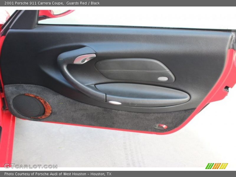 Guards Red / Black 2001 Porsche 911 Carrera Coupe
