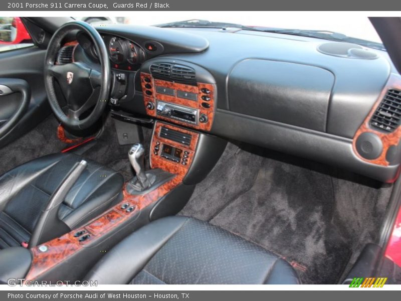Guards Red / Black 2001 Porsche 911 Carrera Coupe