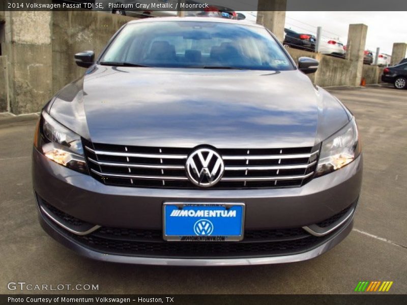 Platinum Gray Metallic / Moonrock 2014 Volkswagen Passat TDI SE