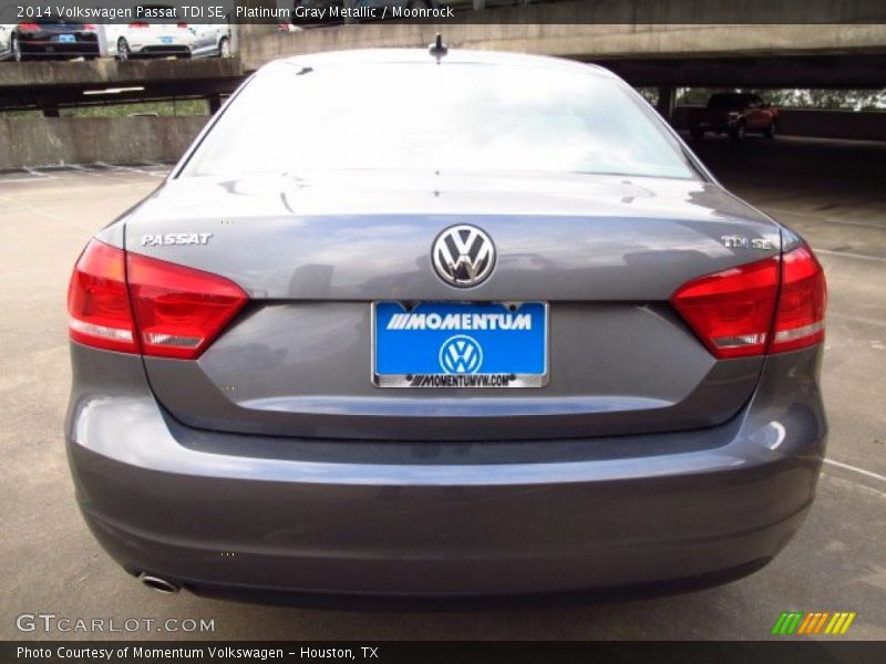 Platinum Gray Metallic / Moonrock 2014 Volkswagen Passat TDI SE