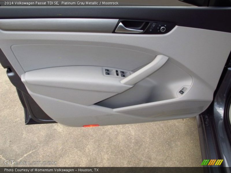 Platinum Gray Metallic / Moonrock 2014 Volkswagen Passat TDI SE