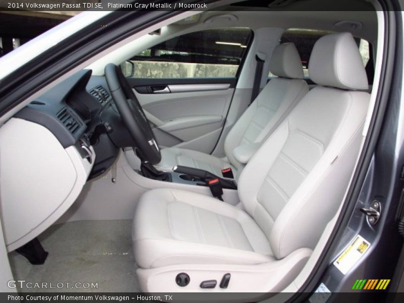 Platinum Gray Metallic / Moonrock 2014 Volkswagen Passat TDI SE