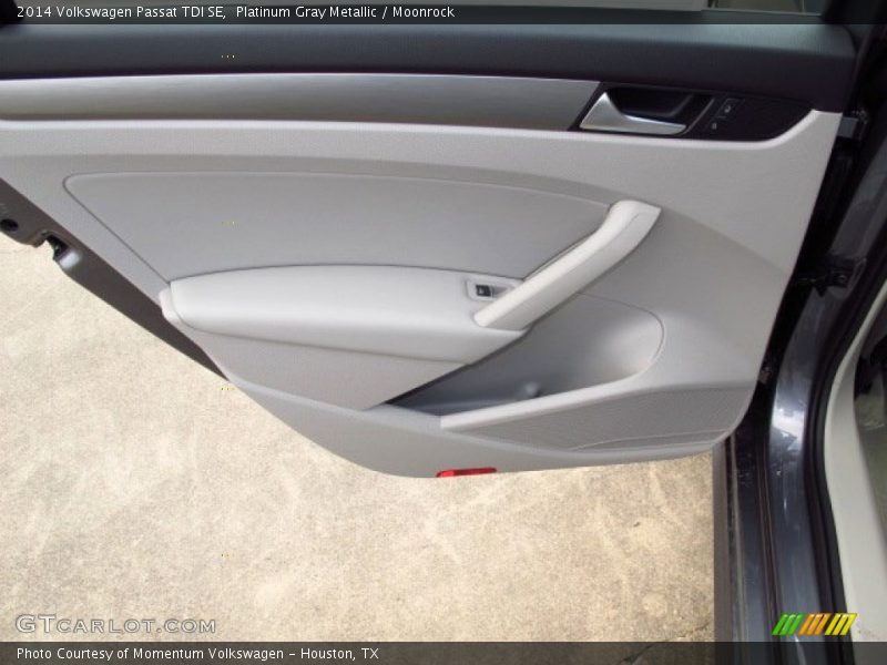 Platinum Gray Metallic / Moonrock 2014 Volkswagen Passat TDI SE