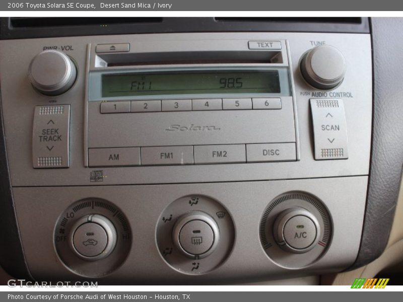 Desert Sand Mica / Ivory 2006 Toyota Solara SE Coupe