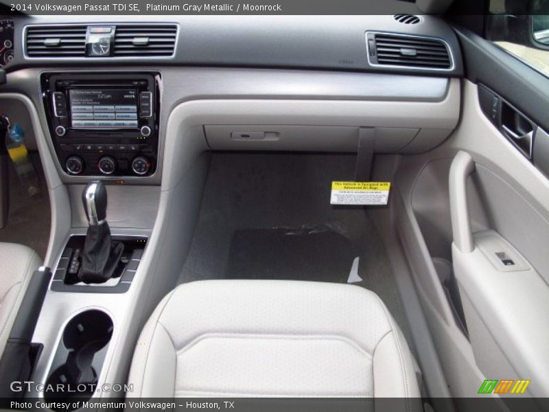 Platinum Gray Metallic / Moonrock 2014 Volkswagen Passat TDI SE