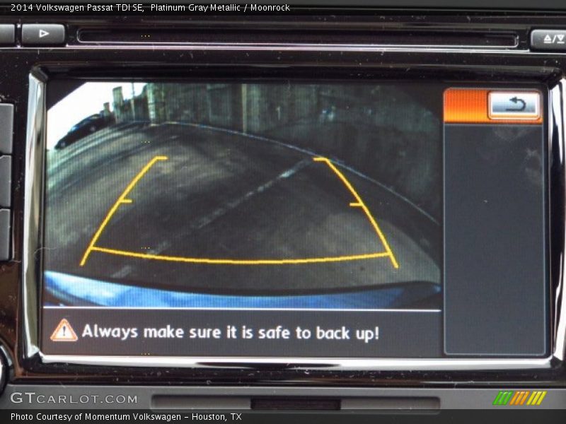 Platinum Gray Metallic / Moonrock 2014 Volkswagen Passat TDI SE