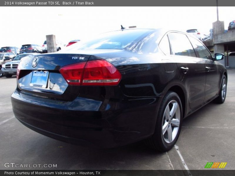 Black / Titan Black 2014 Volkswagen Passat TDI SE
