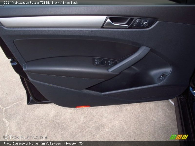 Black / Titan Black 2014 Volkswagen Passat TDI SE