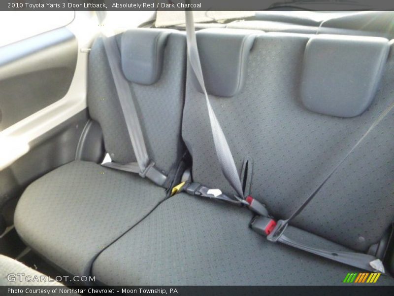 Absolutely Red / Dark Charcoal 2010 Toyota Yaris 3 Door Liftback