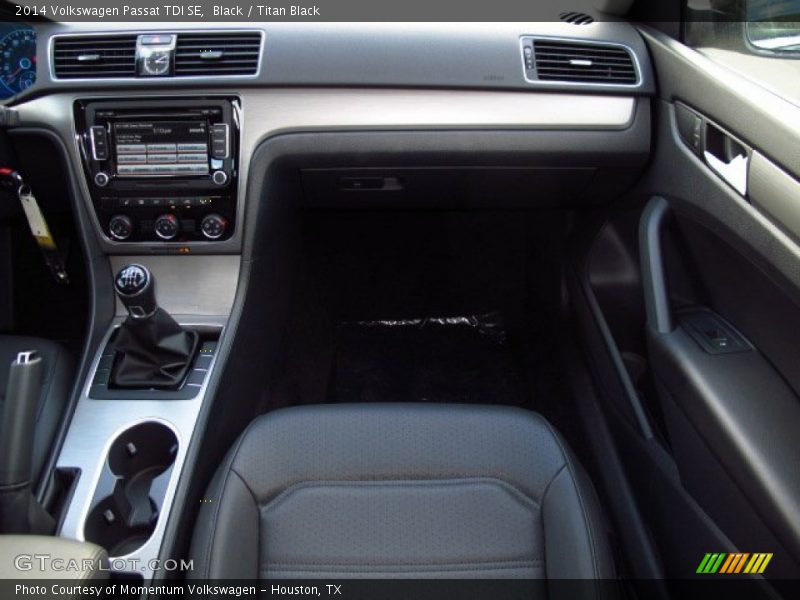 Black / Titan Black 2014 Volkswagen Passat TDI SE