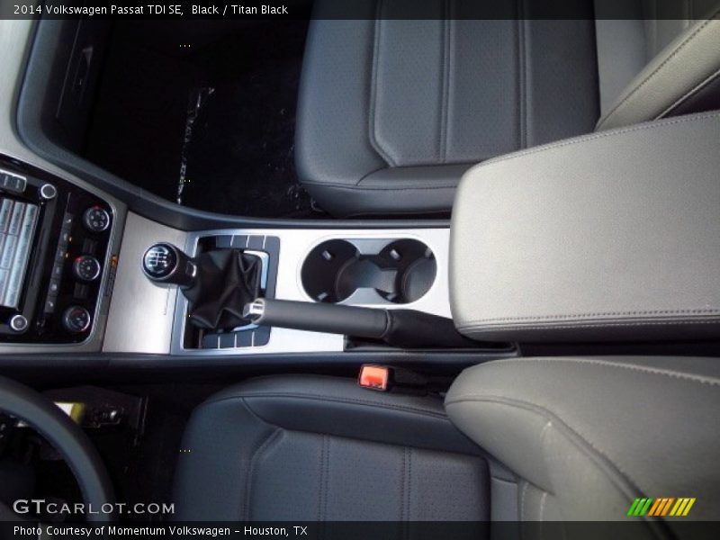 Black / Titan Black 2014 Volkswagen Passat TDI SE