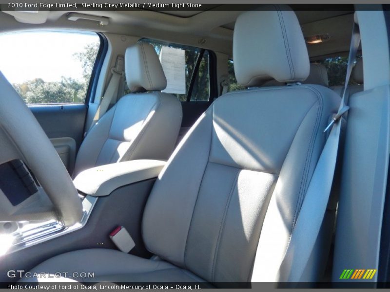 Sterling Grey Metallic / Medium Light Stone 2010 Ford Edge Limited