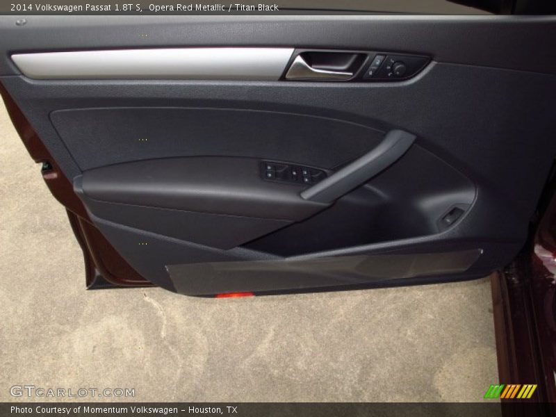 Opera Red Metallic / Titan Black 2014 Volkswagen Passat 1.8T S