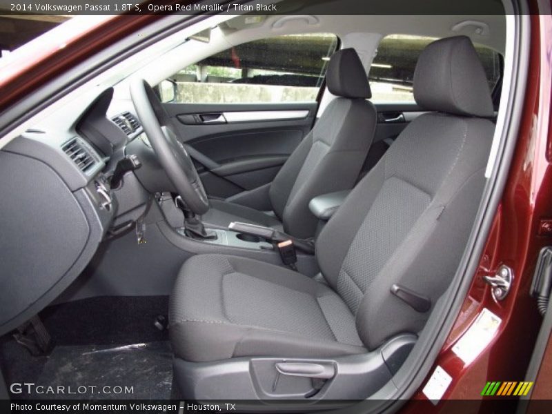 Opera Red Metallic / Titan Black 2014 Volkswagen Passat 1.8T S