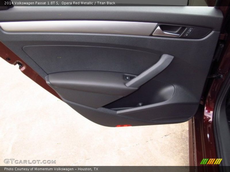 Opera Red Metallic / Titan Black 2014 Volkswagen Passat 1.8T S