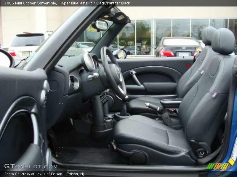 Hyper Blue Metallic / Black/Panther Black 2006 Mini Cooper Convertible