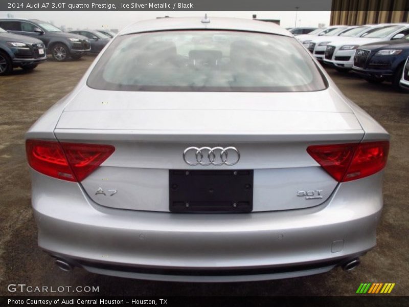 Ice Silver Metallic / Black 2014 Audi A7 3.0T quattro Prestige