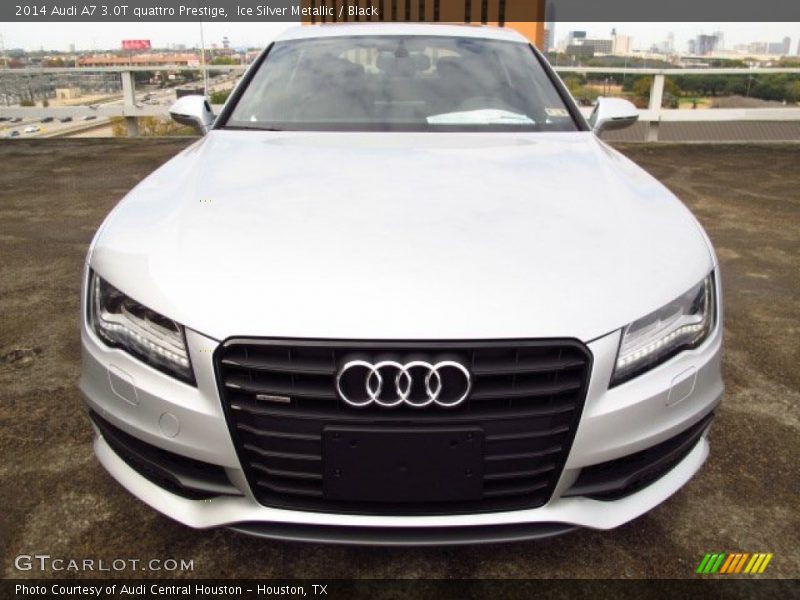 Ice Silver Metallic / Black 2014 Audi A7 3.0T quattro Prestige