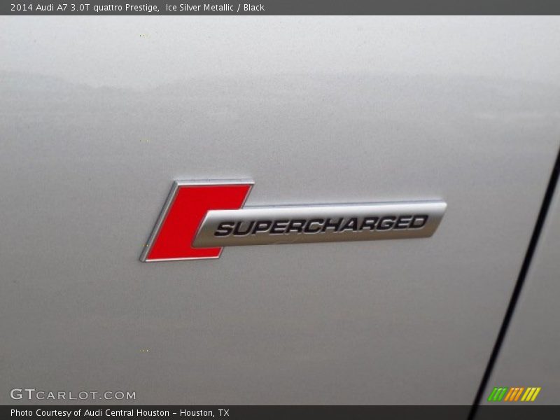 Ice Silver Metallic / Black 2014 Audi A7 3.0T quattro Prestige