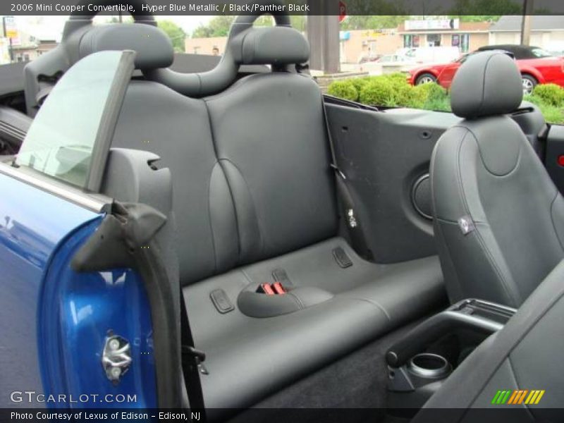 Hyper Blue Metallic / Black/Panther Black 2006 Mini Cooper Convertible