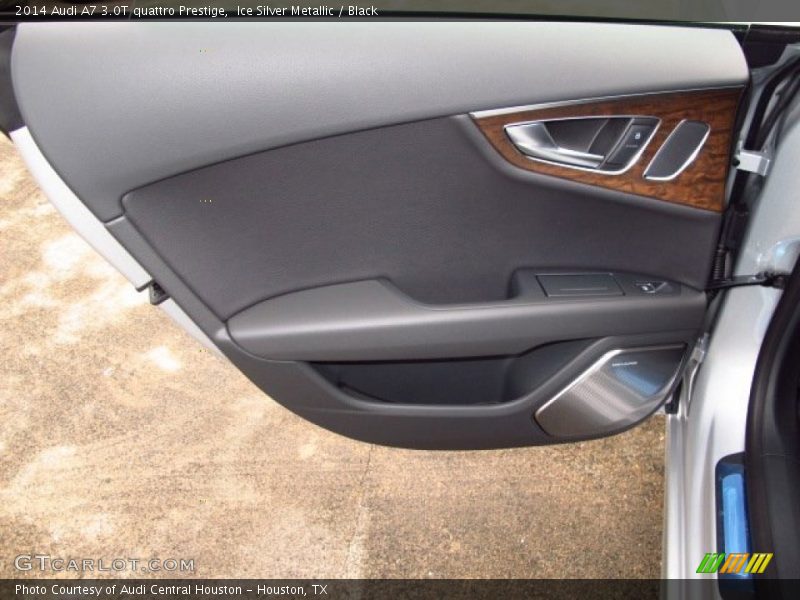 Ice Silver Metallic / Black 2014 Audi A7 3.0T quattro Prestige