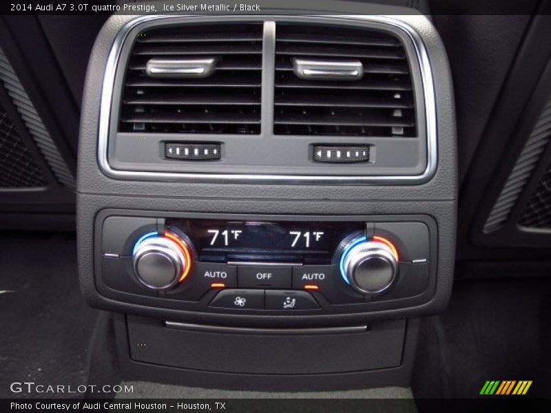 Ice Silver Metallic / Black 2014 Audi A7 3.0T quattro Prestige