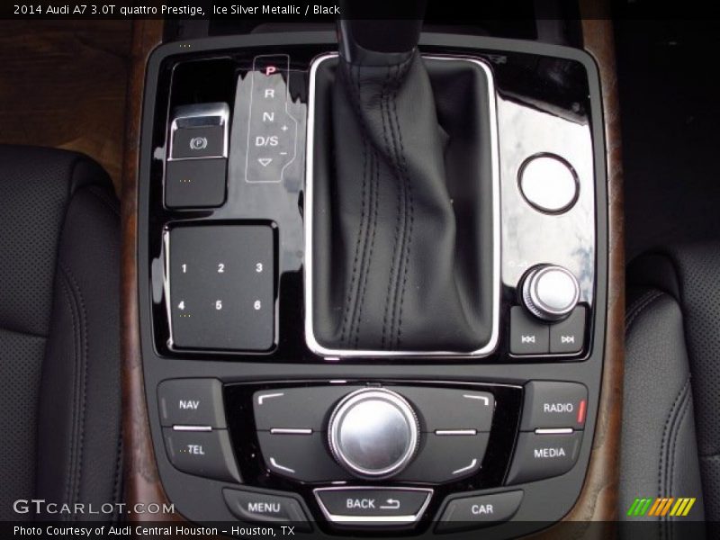 Ice Silver Metallic / Black 2014 Audi A7 3.0T quattro Prestige